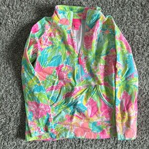 Girls Lilly quarter zip